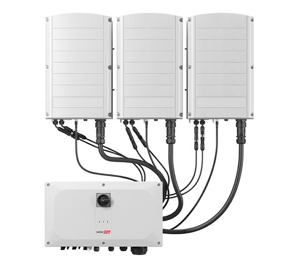 SE100K Conectores MC4 DC-SWITCH 
y Fusibles